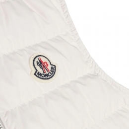 ◆키즈◆24SS 여성 OLU 로고 패치 패딩 조끼 아이보리 1A000 59 54A81 034