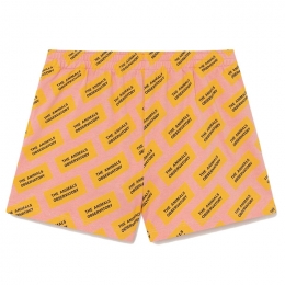 ◆키즈◆22SS 키즈 올 오버 로고 숏팬츠 핑크 S22037 249AK