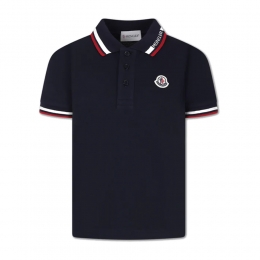 여성 로고 패치 폴로 티셔츠 네이비 8A000 12 8496W 778