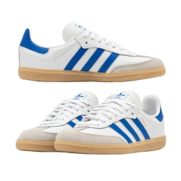 ◆키즈◆키즈 삼바 OG C 스니커즈 화이트 JP5486 WHITE