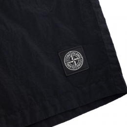 ◆키즈◆25SS 키즈 로고 패치 스윔 숏팬츠 블랙 K1S16 B100002 S0043 V0029