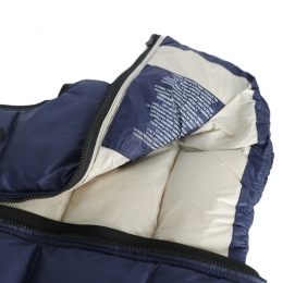 ◆키즈◆25FW 키즈 나일론 마이크로 립스탁 고글패딩 베스트 인피니티 블루 VK 795B T KJ5 234