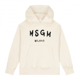 ◆키즈◆25FW 여성 로고 프린트 후드티 아이보리 F5MSJUHS019 013