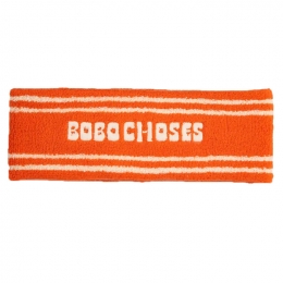 ◆키즈◆25SS 키즈 시그니처 로고 스트라이프 헤어밴드 오렌지 B125AI038 811