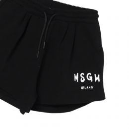 ◆키즈◆25SS 키즈 로고 밴딩 프린트 버뮤다 숏팬츠 블랙 S5MSJGSH092 110