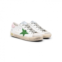 ◆키즈◆여성 슈퍼스타 스니커즈 화이트/핑크탭 GYF00101 F001159 10515