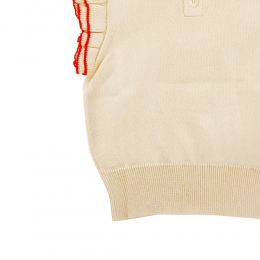 ◆키즈◆25SS 키즈 코츠월드 오딘 탑 셀레스티얼 아이보리/오렌지 K2009S25 298