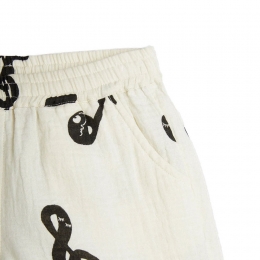 ◆키즈◆25SS 키즈 노트 모슬린 숏팬츠 화이트 25230162 10