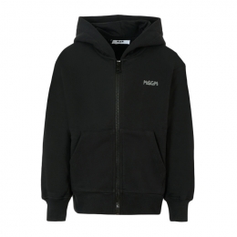 ◆키즈◆25FW 여성 로고 프린트 후드집업 블랙 F5MSJUZH002 110