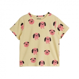 ◆키즈◆키즈 도그 패턴 반팔 티셔츠 옐로우 26120111 23