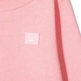 ◆키즈◆21SS 키즈 미니 페어뷰 페이스 맨투맨 블러쉬 핑크 2NN173 AD1