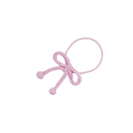 ◆키즈◆25SS 키즈 팝콘 보우 헤어 타이 라일락 K1044S25 533