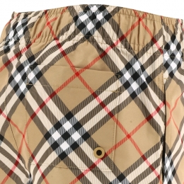 ◆키즈◆24SS 여성 체크 스윔 숏팬츠 아카이브베이지 8078256