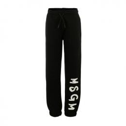 ◆키즈◆25FW 키즈 로고 프린트 트레이닝 팬츠 블랙 F5MSJUFP024 110