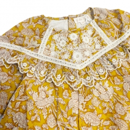 ◆키즈◆키즈 오라나 셔링 원피스 허니 마운틴 애븐스 25F_S0067 HONEY