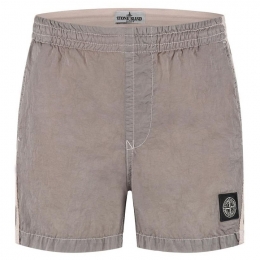 ◆키즈◆25SS 키즈 로고 패치 스윔 숏팬츠 핑크베이지 K1S16 B100001 S0043 V0082