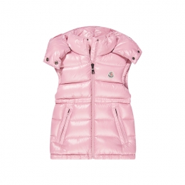 ◆키즈◆24FW 여성 ANIA 로고 패치 패딩자켓 핑크 1A000 81 68950 523