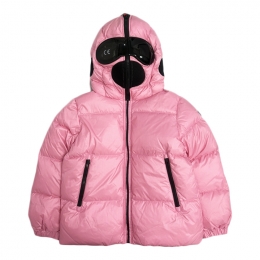 ◆키즈◆여성 테디베어 고글 후드 패딩자켓 핑크 JG 719B T KJ5 46
