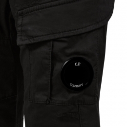 ◆키즈◆23SS 키즈 렌즈 와펜 카고 팬츠 블랙 14CKPA070B 005400G 999