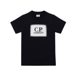 ◆키즈◆키즈 로고 라벨 프린팅 반팔 티셔츠 블랙 20CKTS013B 00LAA17 999