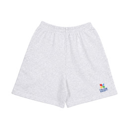 키즈 TNS 로고 밴딩 숏팬츠 라이트그레이 S26AHB1P462 LIGRM
