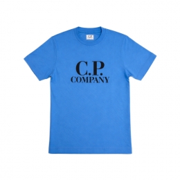 ◆키즈◆여성 로고 프린팅 반팔 티셔츠 블루 20CKTS038C 00LAA17 833