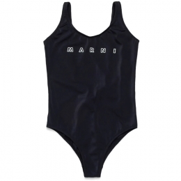 ◆키즈◆25SS 여성 로고 스윔슈트 블랙 M01350 M00M2 0M900