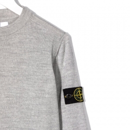 ◆키즈◆21FW 키즈 와펜 크루넥 니트 그레이 7516509A4 V0M64