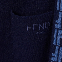 ◆키즈◆키즈 FF패턴 후드 케이프 블루/인디고 JFQ057 AO29 F0QHY