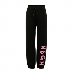 ◆키즈◆25FW 키즈 로고 프린트 트레이닝 팬츠 블랙 F5MSJUFP024 11083