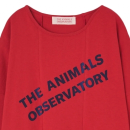 ◆키즈◆24FW 키즈 로고 원피스 레드 F24028 185EN