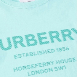 ◆키즈◆22SS 여성 호스페리 로고 티셔츠 스카이블루 8051432