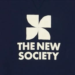 ◆키즈◆24FW 키즈 로고 맨투맨 미드나잇네이비 SPACE SWEATER MIDNIGHT NAVY