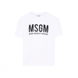 ◆키즈◆키즈 저지 티셔츠 화이트 S6MSJUTH051 001