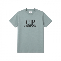 ◆키즈◆여성 로고 프린팅 반팔 티셔츠 실버블루 20CKTS038C 00LAA17 809