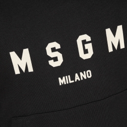 ◆키즈◆키즈 로고 후드티 블랙 F4MSJUHS173 103