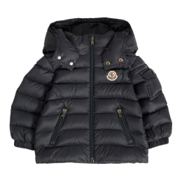 ◆키즈◆25FW 키즈 JULES 로고 패치 패딩자켓 네이비 1A000 05 53079 742