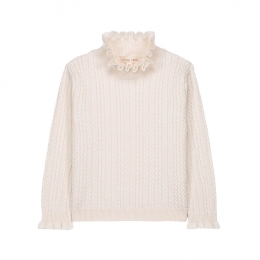 ◆키즈◆키즈 자바 커프스 니트 크림 25F_J0071 CREAM