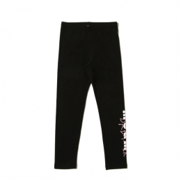 ◆키즈◆21FW 키즈 로고 프린트 레깅스 블랙 MS027811 110