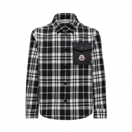 ◆키즈◆여성 로고 패치 셔츠 자켓 블랙 2F000 04 598ZH F90