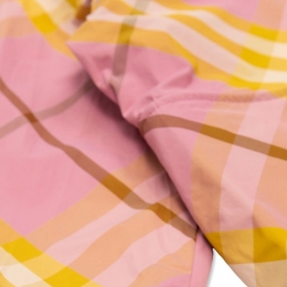 ◆키즈◆24FW 키즈 빈티지 체크 후드자켓 핑크 8088730