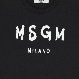 ◆키즈◆25SS 여성 로고 프린트 티셔츠 블랙 S5MSJUTH063 110