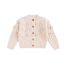 ◆키즈◆키즈 샌디 가디건 크림 25F_C0152 CREAM