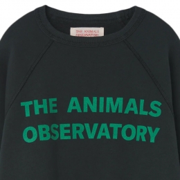 ◆키즈◆24FW 키즈 로고 맨투맨 다크그린 F24126 021BG