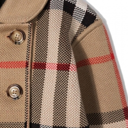 ◆키즈◆22FW 여성 빈티지 체크 더블 코트 자켓 아카이브베이지 8042959