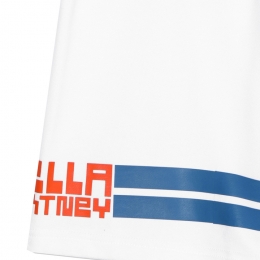 ◆키즈◆21SS 여성 로고 라이닝 트레이닝 하프팬츠 화이트 602257 SQJ07 9000