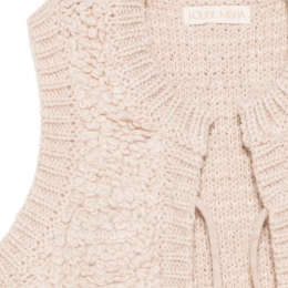 ◆키즈◆24FW 키즈 헤디 민소매 가디건 헤더크림 C0387 CREAM