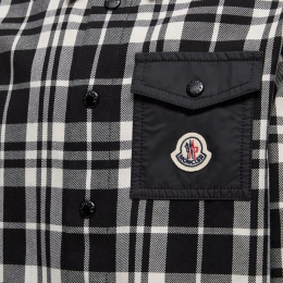 ◆키즈◆키즈 로고 패치 셔츠 자켓 블랙 2F000 04 598ZH F90