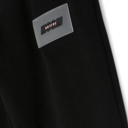 ◆키즈◆22FW 키즈 로고 패치 팬츠 블랙 MS029154 11008