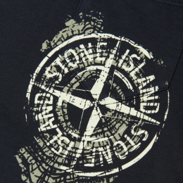 ◆키즈◆여성 빈티지 프린팅 포켓 티셔츠 네이비 K1S16 2100012 S0129 V0020